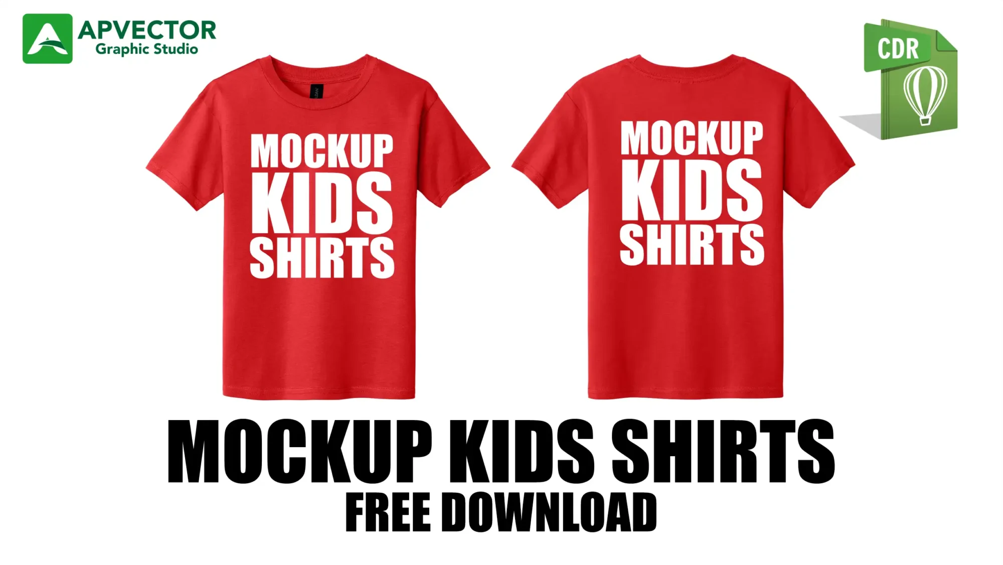 Mockup T-Shirts Kids