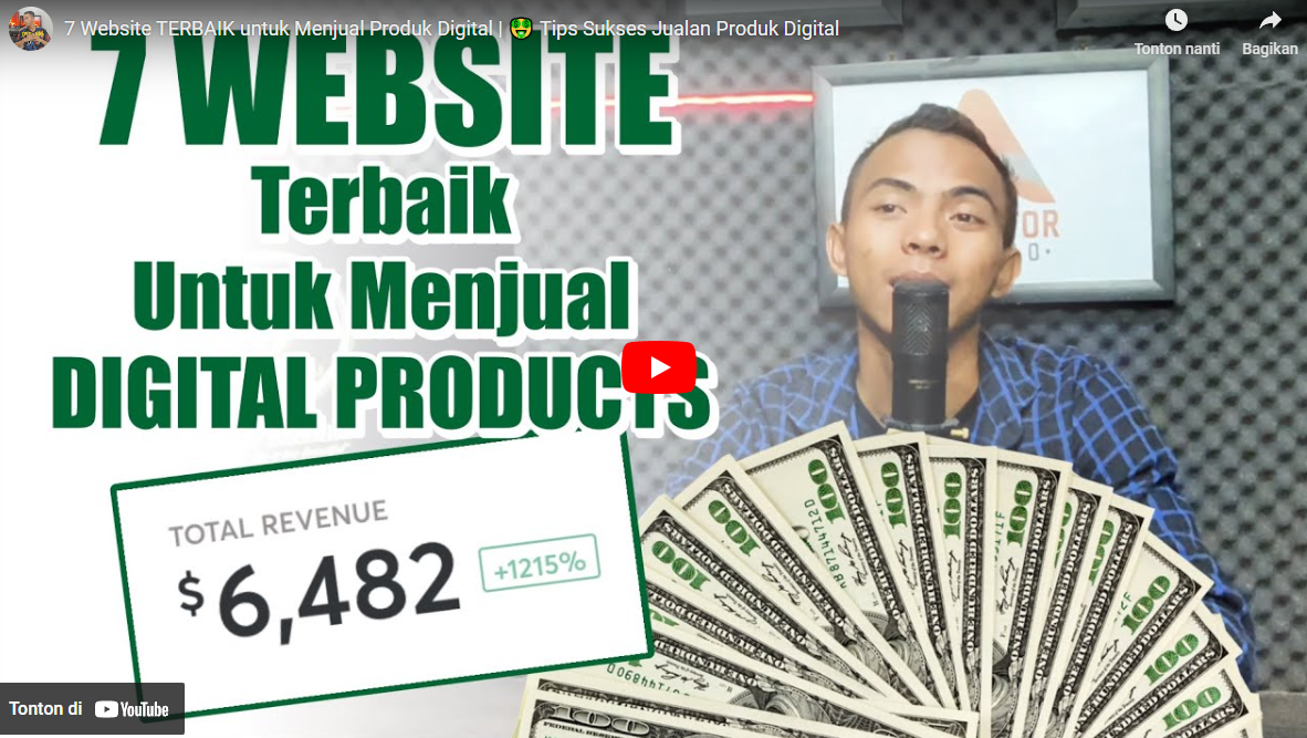 7 Website TERBAIK untuk Menjual Produk Digital | 🤑 Tips Sukses Jualan Produk Digital