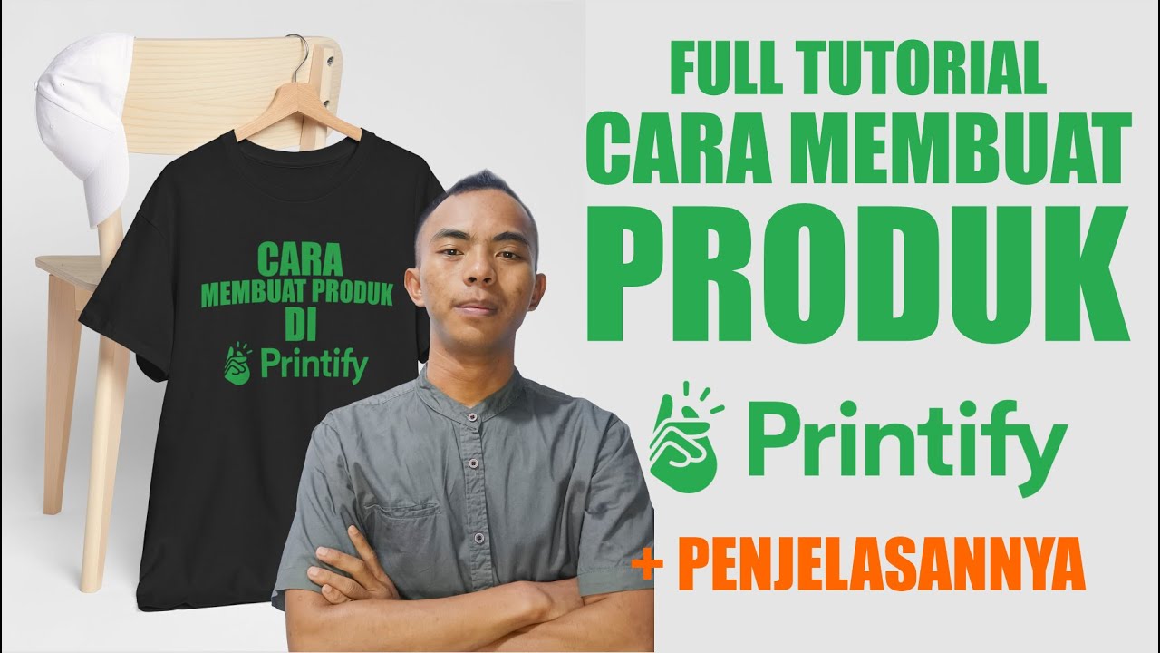 Cara Membuat Produk di Printify untuk Bisnis Print-on-Demand | Etsy Tutorial